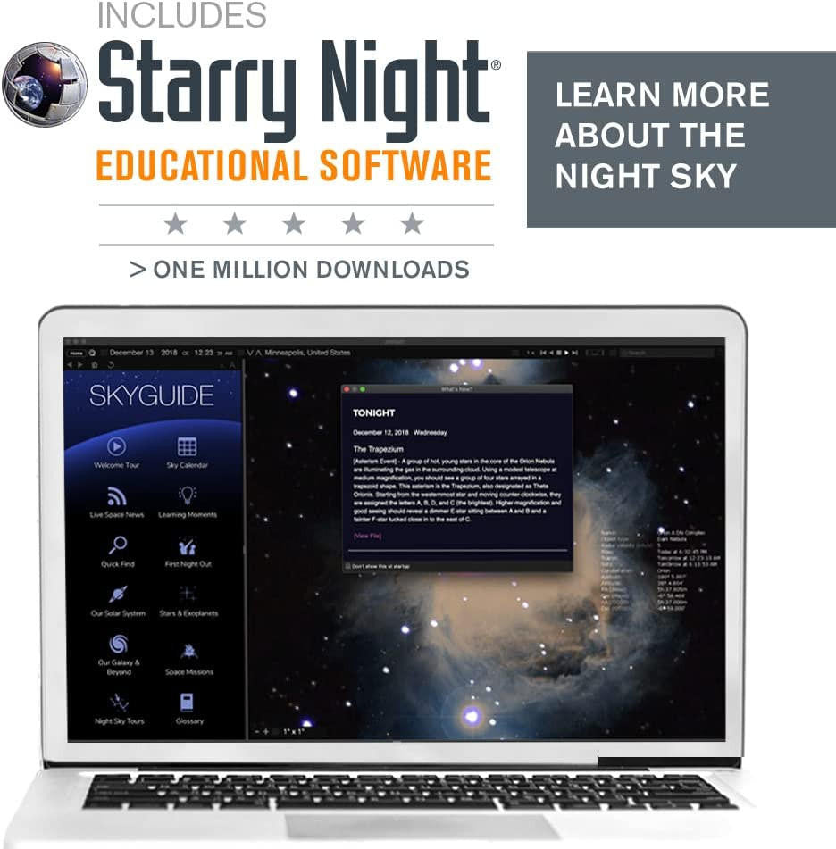 Celestron StarSense Explorer LT80 Refractor Telescope 22451 