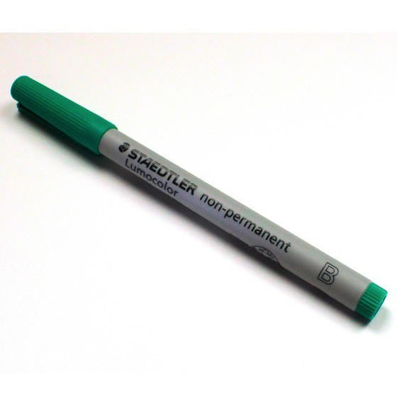 Chessex Mat Marker: Broad Tip- Water Soluble Green Marker (1) 