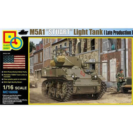 Classy Hobby 1/16 M5A1 Stuart Late Production 16006