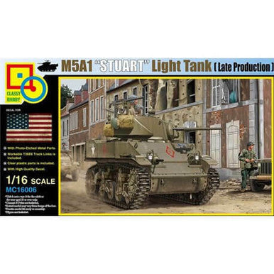 1/16 M5A1 Stuart Late Production 16006