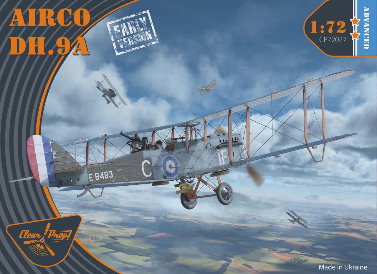 Clear Prop Models 1/72 Airco DH.9A Early 72027 