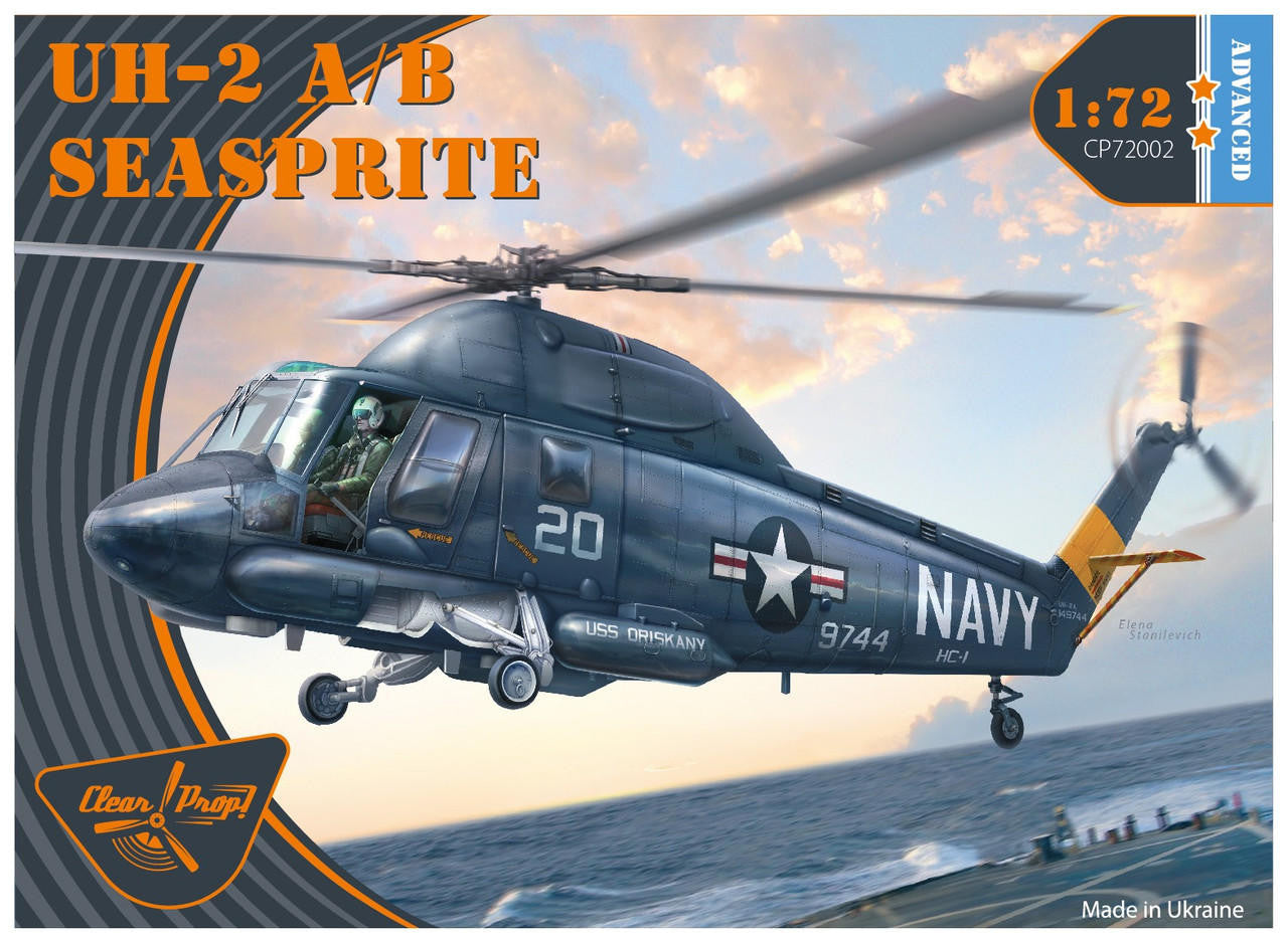 Clear Prop Models 1/72 UH-2A/B Seasprite Advanced Kit 72002