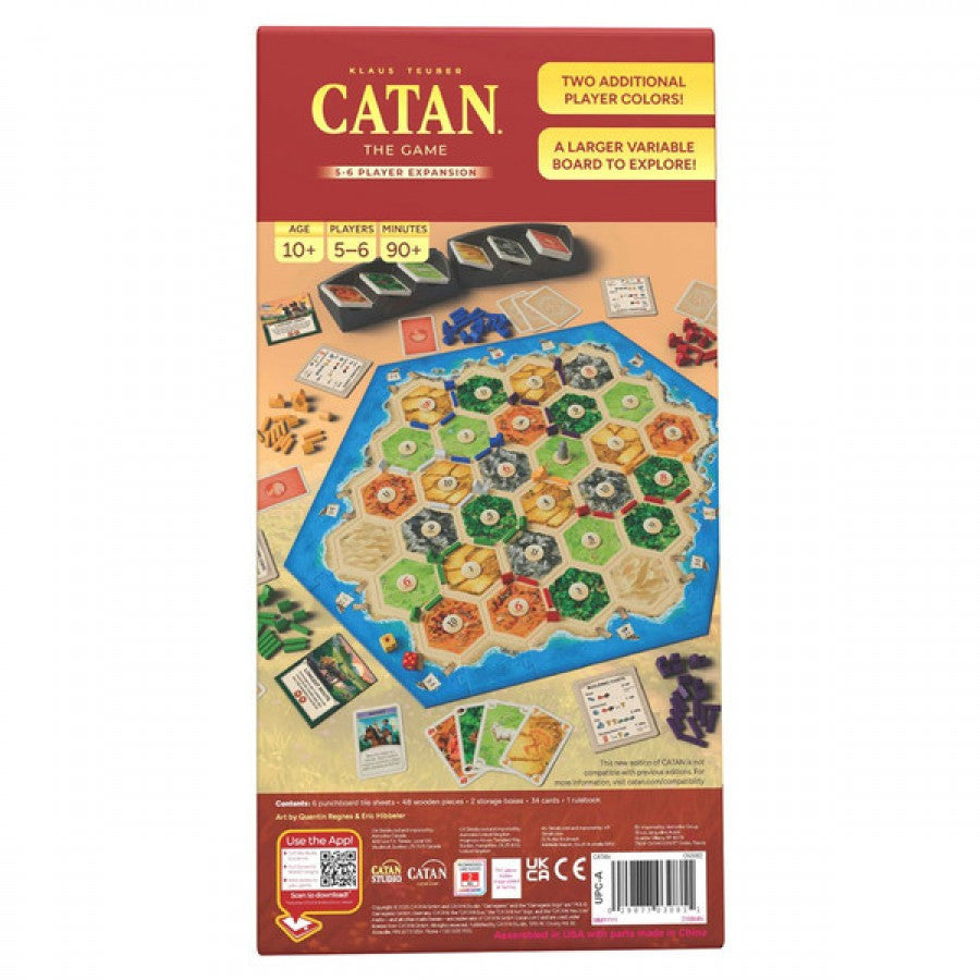 Catan Exp Catan: 5-6 Player Exp 6th Ed.