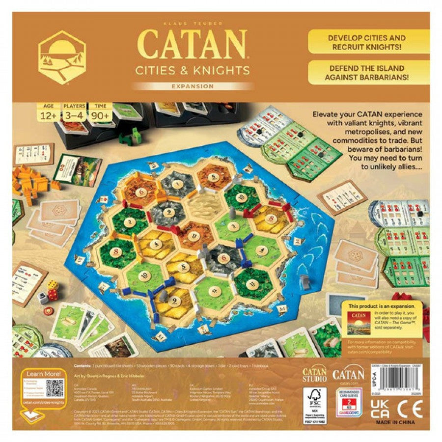 Catan: Cities & Knights Exp 6th Ed.