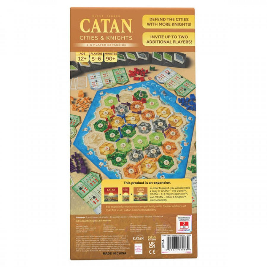 Catan: Cities & Knights: 5-6 Exp 6th Ed.