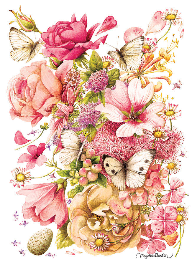 Complete Bastin Bouquet puzzle artwork
