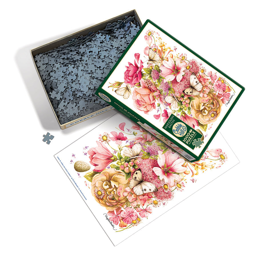 Bastin Bouquet puzzle and packaging layout
