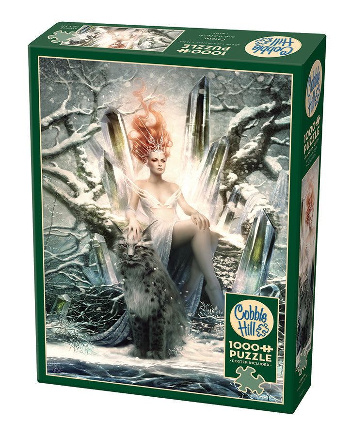Crystal 1000 piece puzzle box