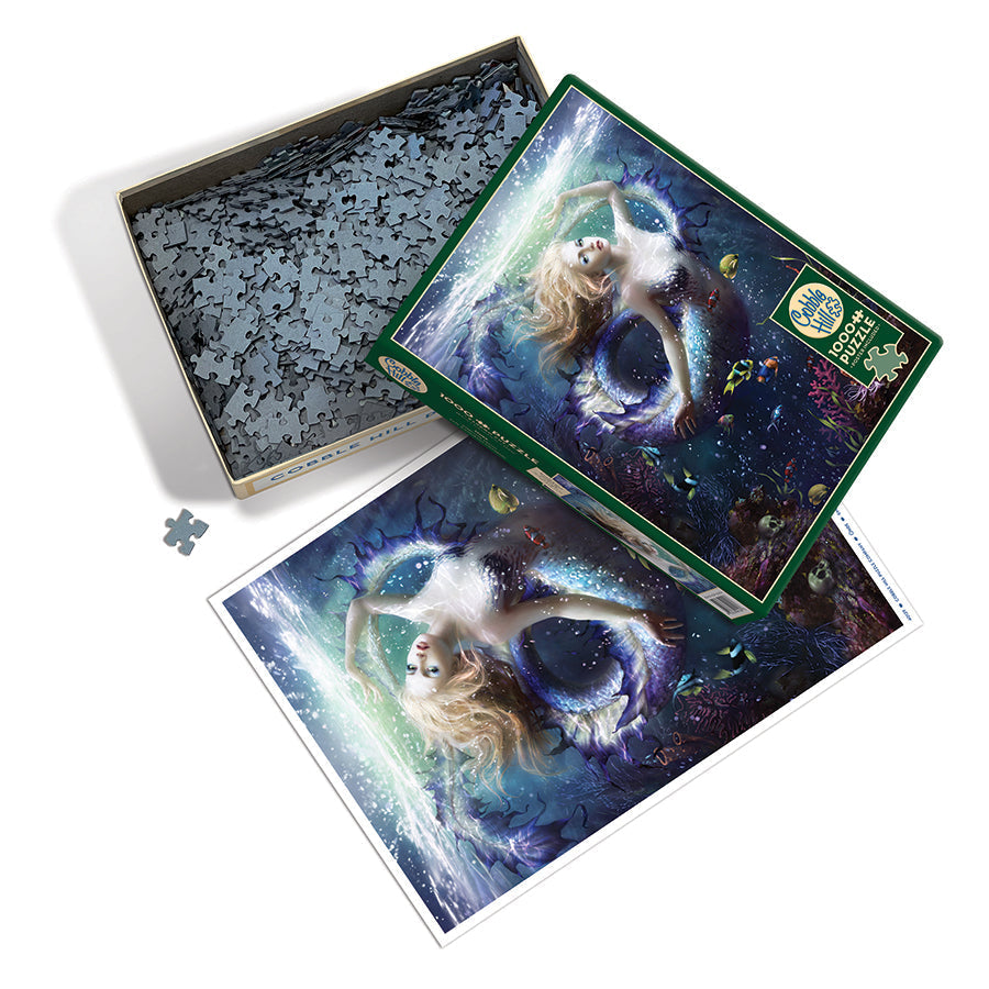 Onde puzzle and packaging layout