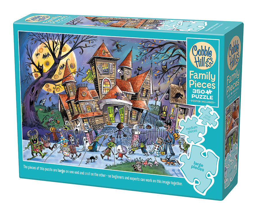 Haunted House Family Pieces 350 puzzle box