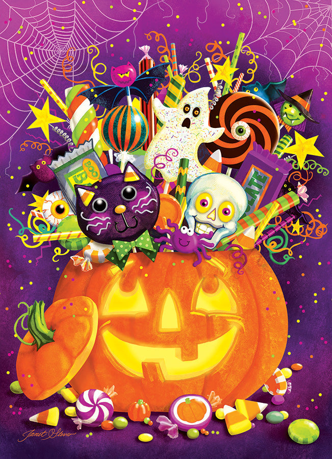 Complete Tricky Treats family puzzle artwork