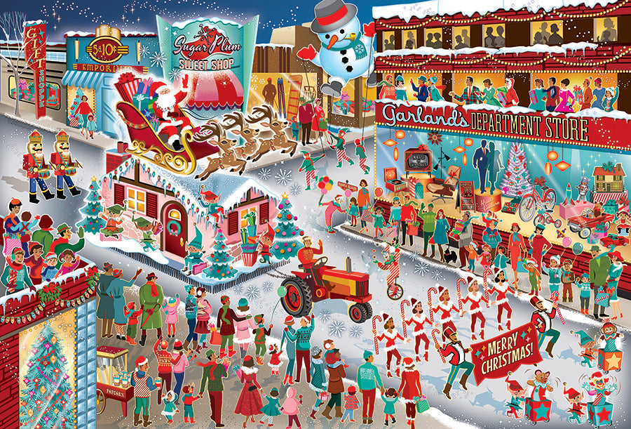 Complete Santa's Parade puzzle artwork