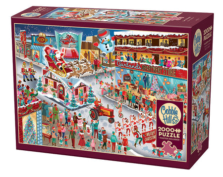 Santa's Parade 2000 piece puzzle box