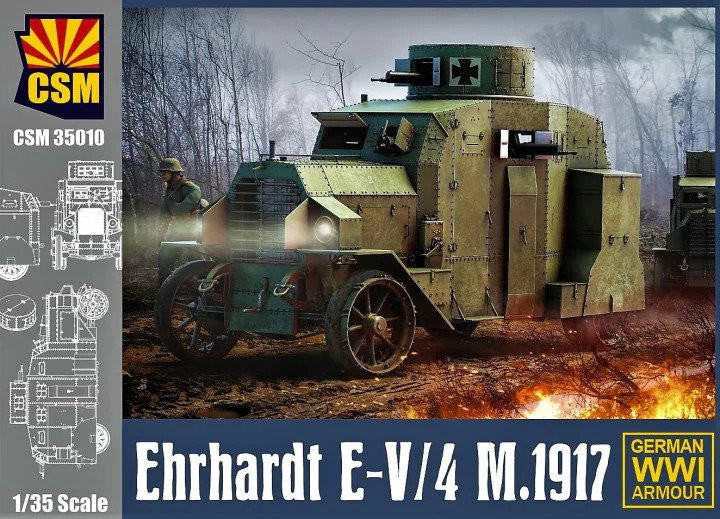 Copper State Models 1/35 Ehrhardt E-V/4M 1917 Armored Car 35010 
