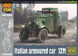 Copperstate Models 1/35 Italian Armored Car 1ZM 35005