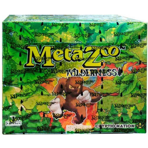 Cryptid Nation MetaZoo TCG Wilderness Booster Box