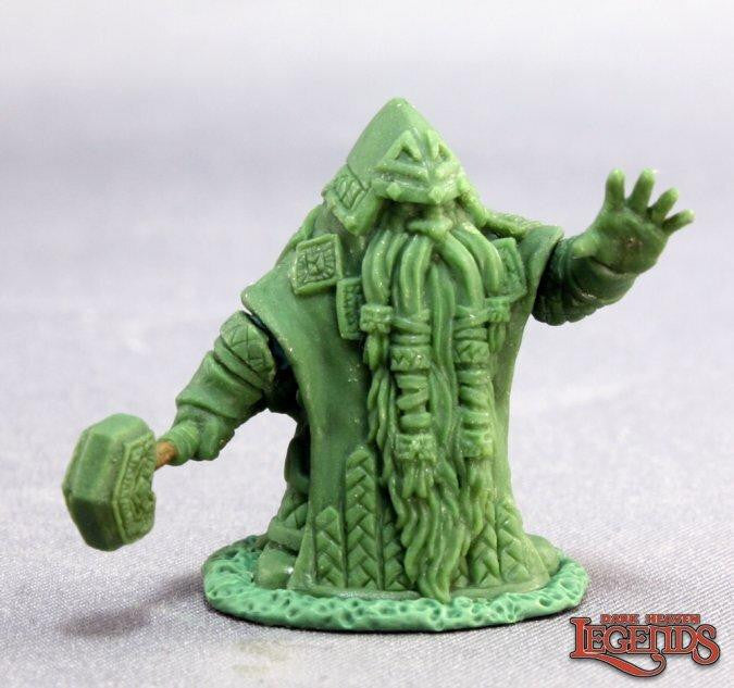 Dark Heaven Legends Grimm Grayrune, Dwarf Priest 03663