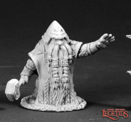 Dark Heaven Legends Grimm Grayrune, Dwarf Priest 03663