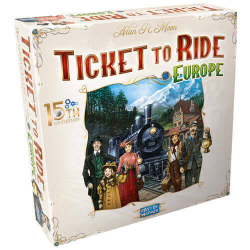 Days of Wonder Ticket to Ride Europe 15th Anniversary Edition