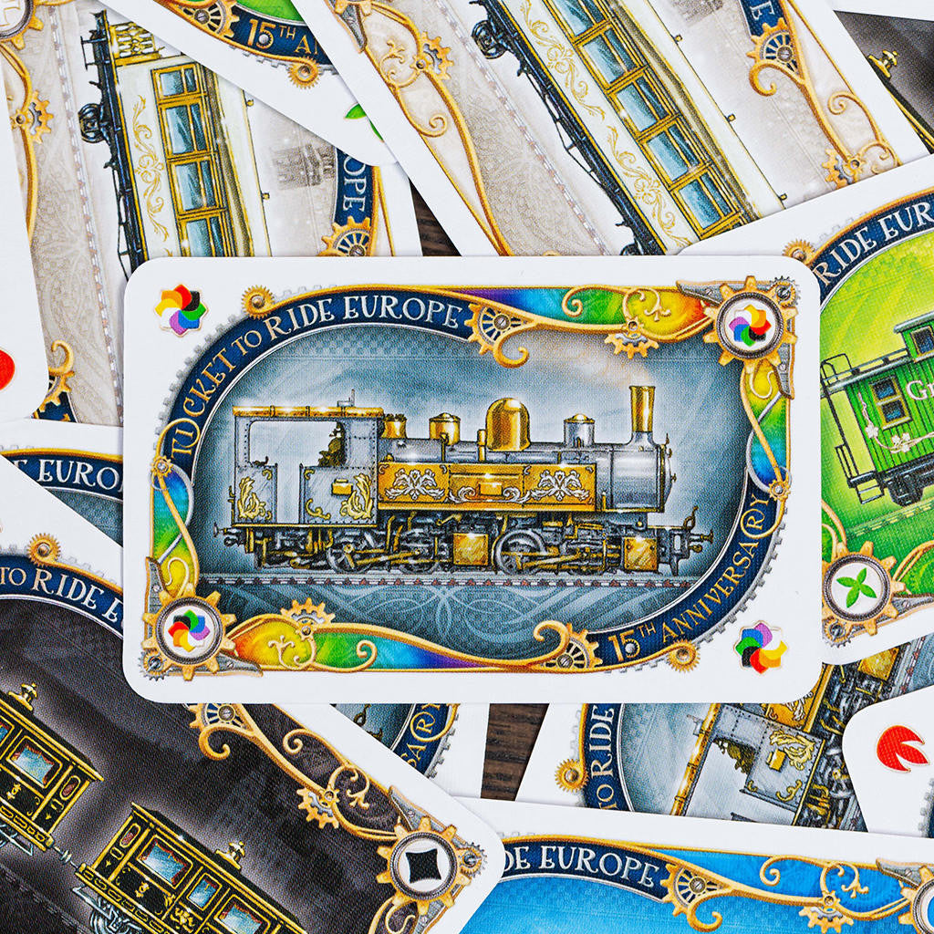 Days of Wonder Ticket to Ride Europe 15th Anniversary Edition