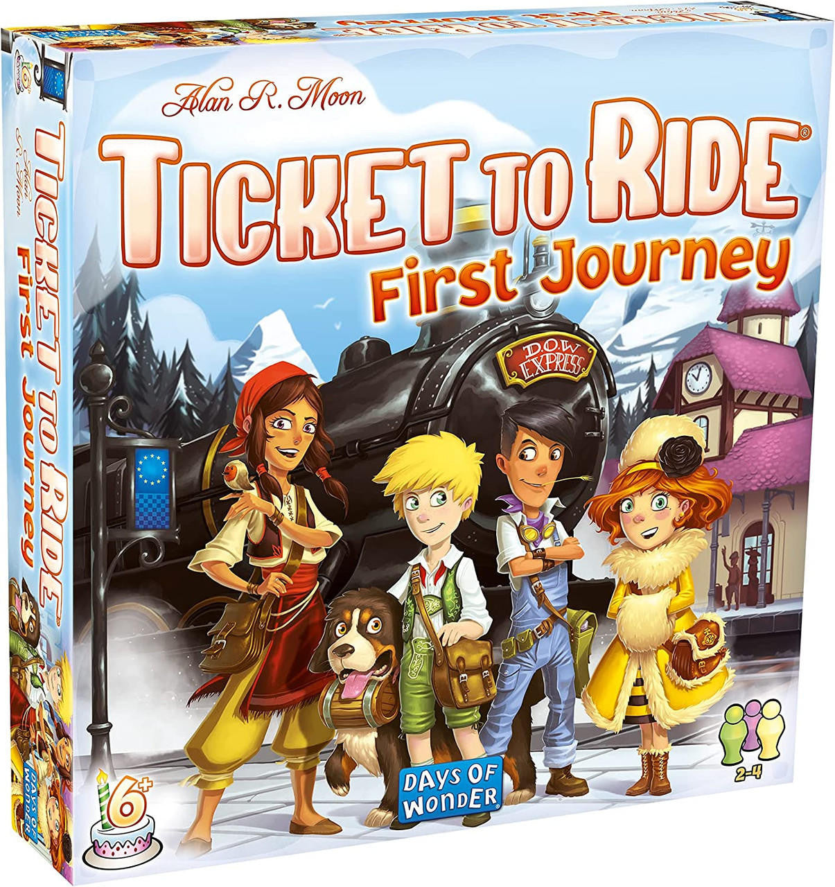 Days of Wonder Ticket to Ride First Journey Europe
