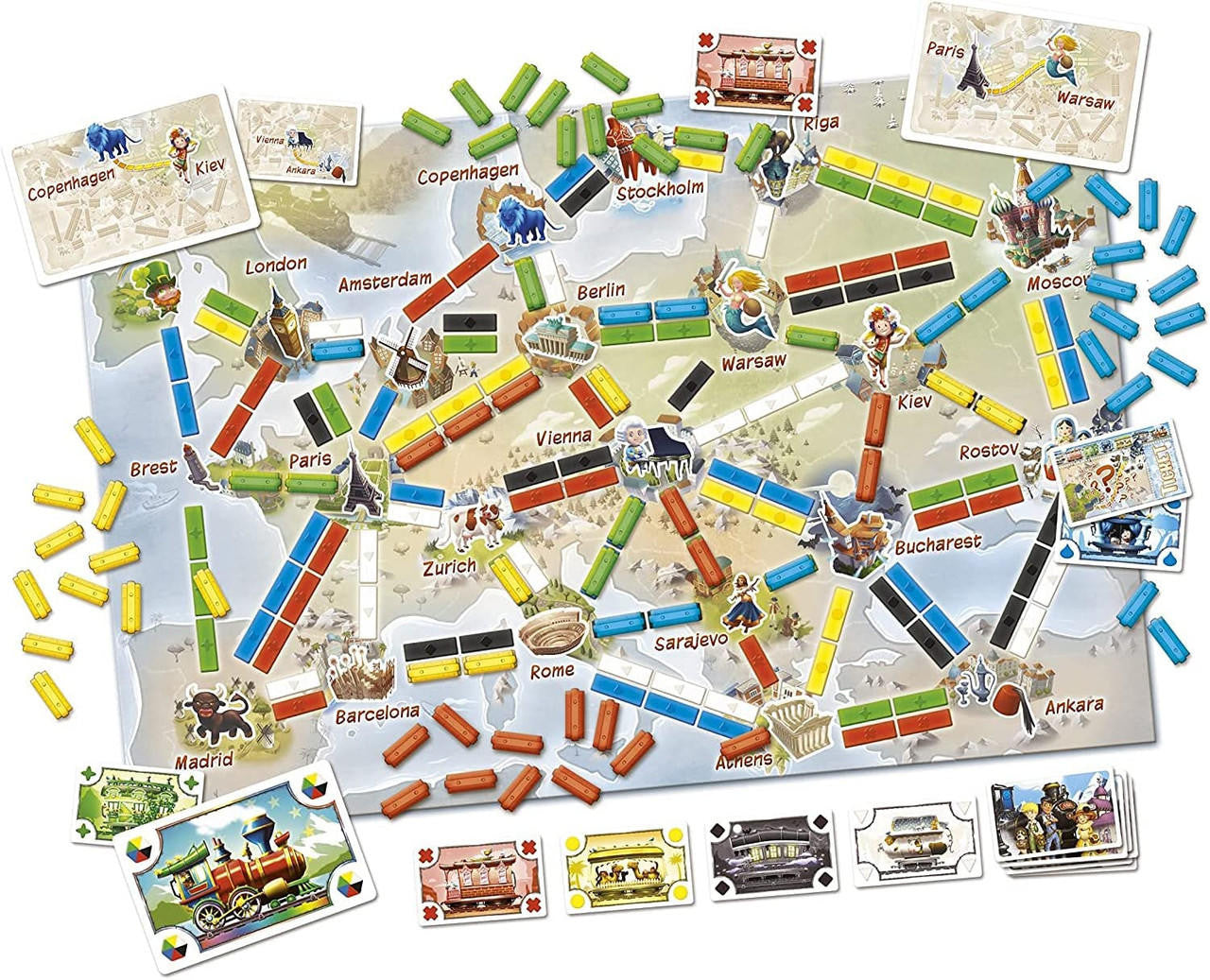 Days of Wonder Ticket to Ride First Journey Europe