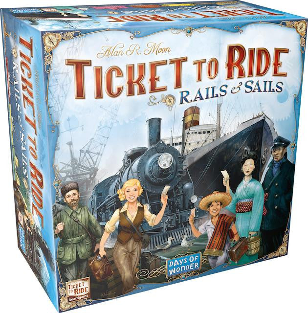 Days of Wonder Ticket to Ride Rails and Sails