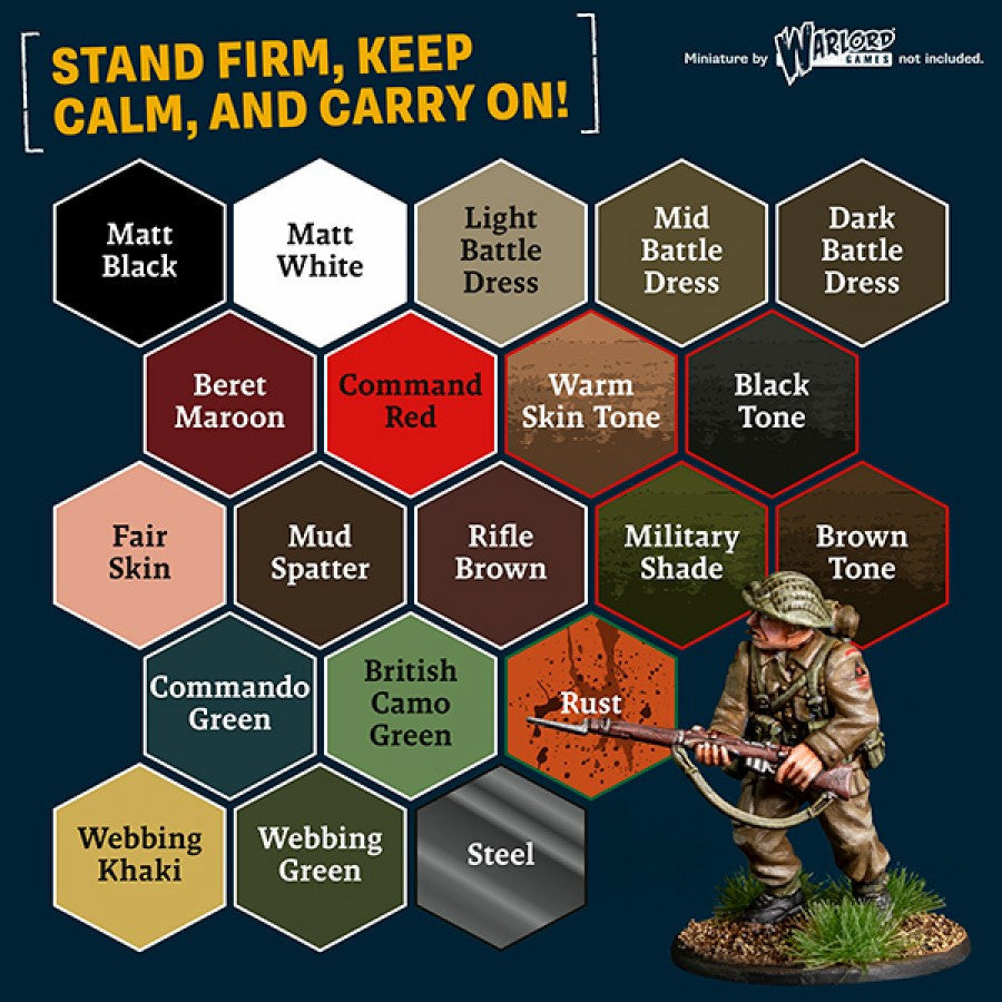 Warpaints: Historical WWII- British Paint set