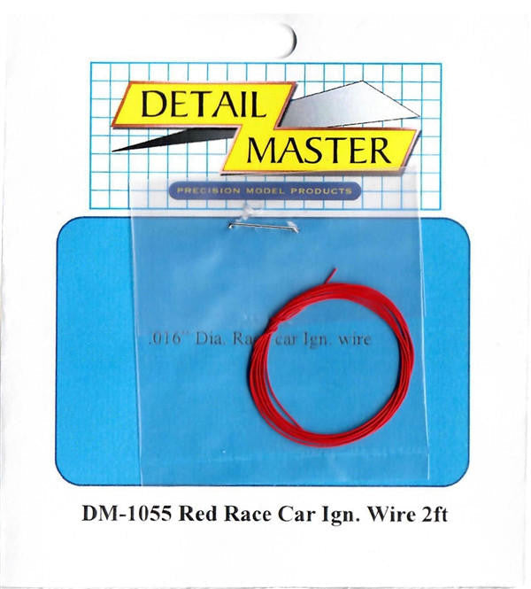 Detail Master 1/24 Racing Ignition Wire Red 1055 