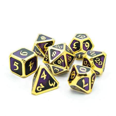 Die Hard Dice 7 Piece RPG Set - Mythica Dark Arts Hubris