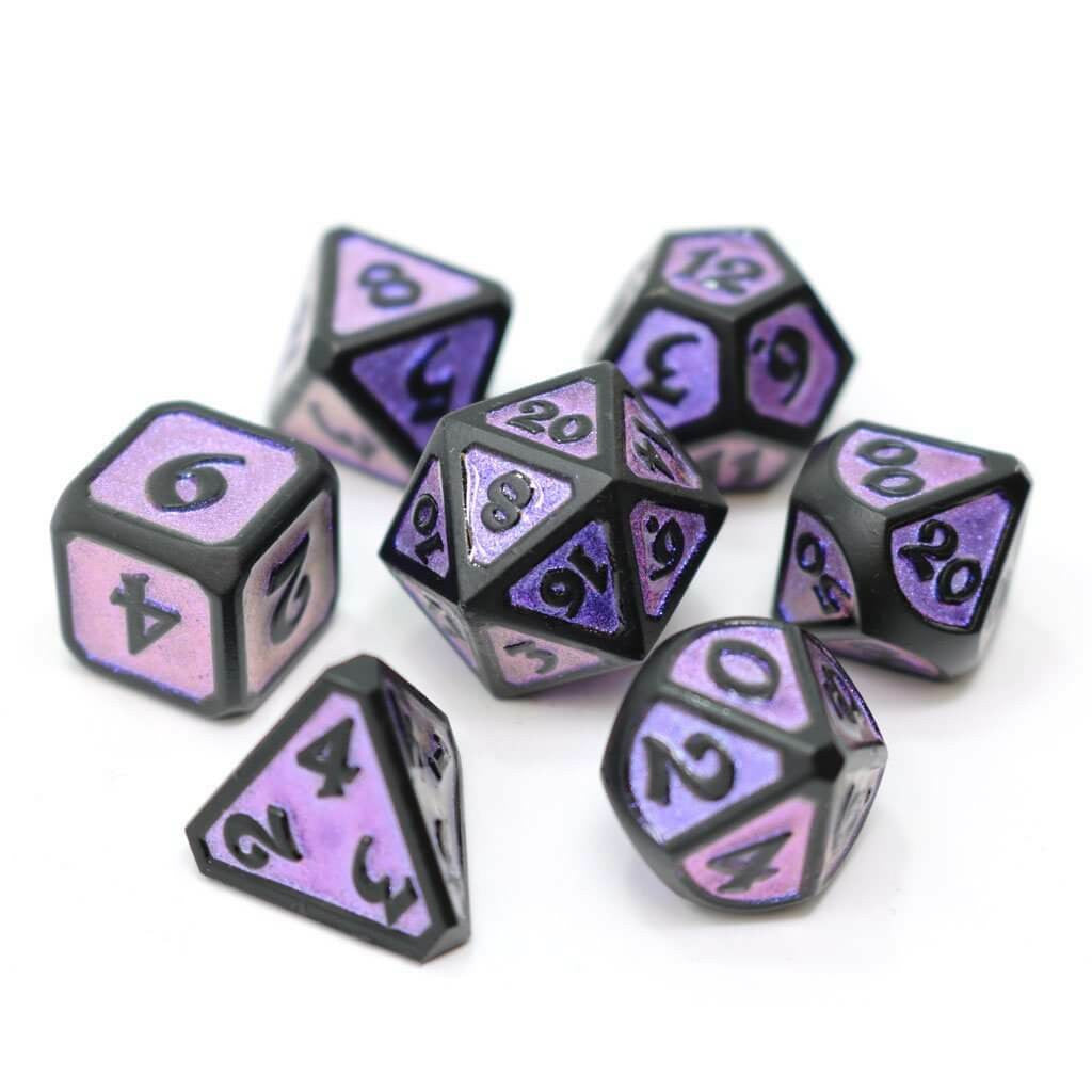 Die Hard Dice 7 Piece RPG Set - Mythica Dreamscape Nightshade