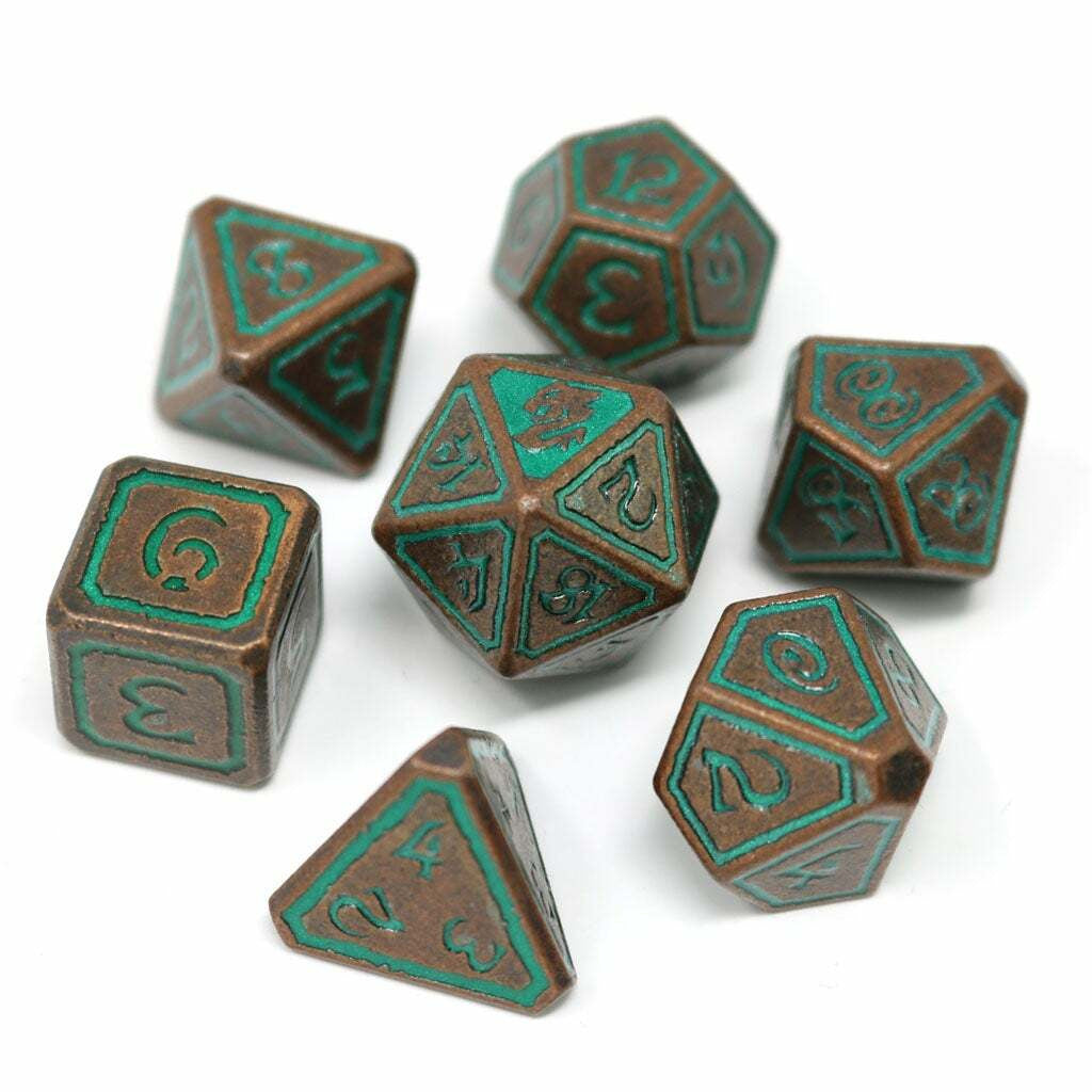 Die Hard Dice 7 Piece RPG Set - Unearthed Sage