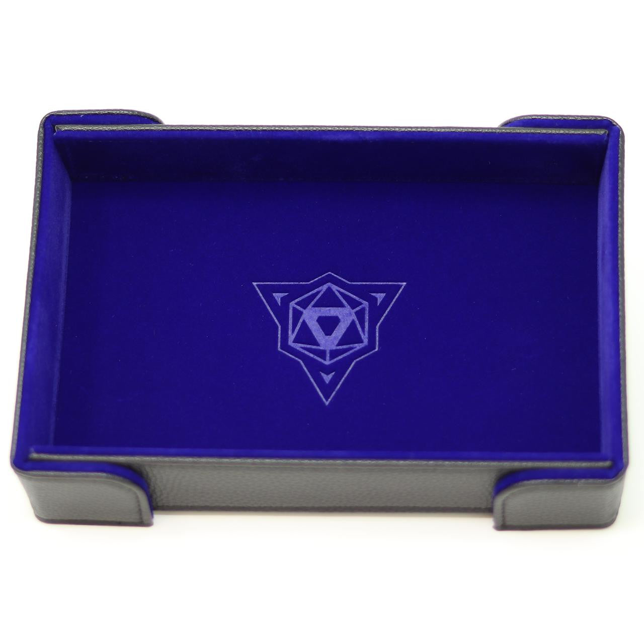 Die Hard Dice Magnetic Triangle Rectangle Tray w/ Blue Velvet