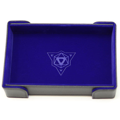 Magnetic Rectangle Tray - Blue Velvet