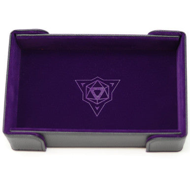 Magnetic Rectangle Tray -  Purple Velvet