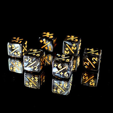 Magic the Gathering Positive Counter Set - Smoke (6pc)