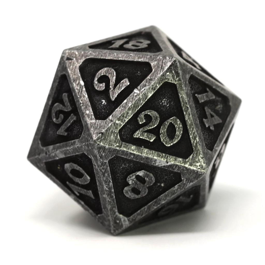 Die Hard Dice Single d20 - Mythica Dark Iron