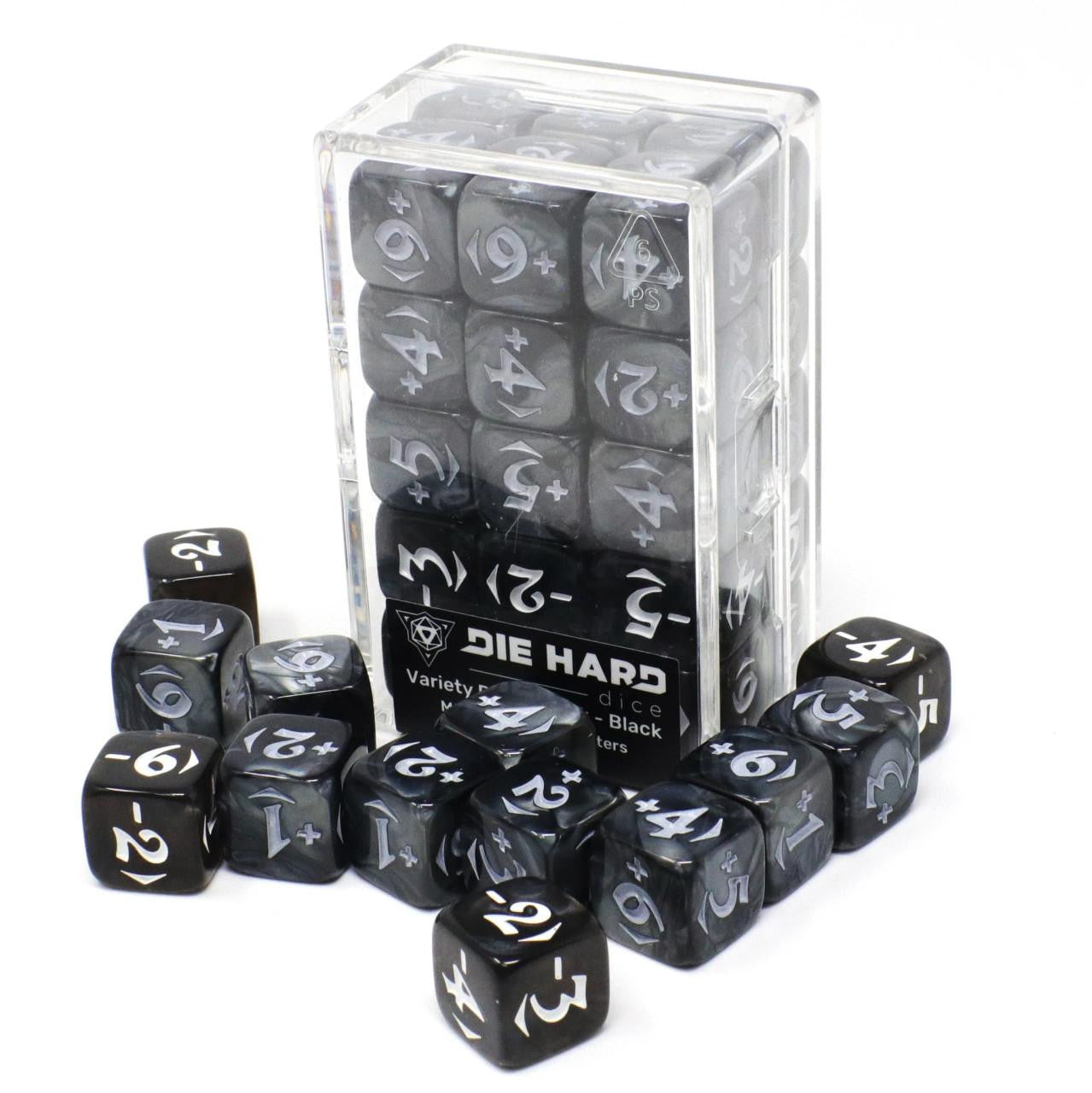 Die Hard Dice Spindown Counters - Variety Power Pack - Black 