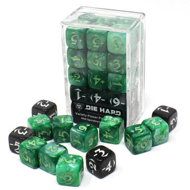 Magic the Gathering Spindown Counters - Variety Power Pack - Green
