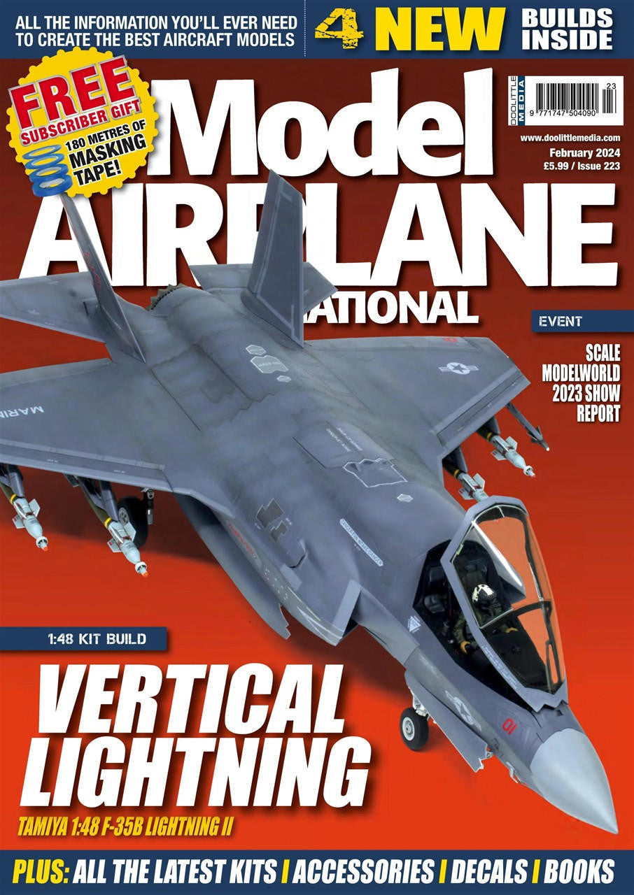 Doolittle Media Model Airplane Intl Issue 223 Feb 2024 