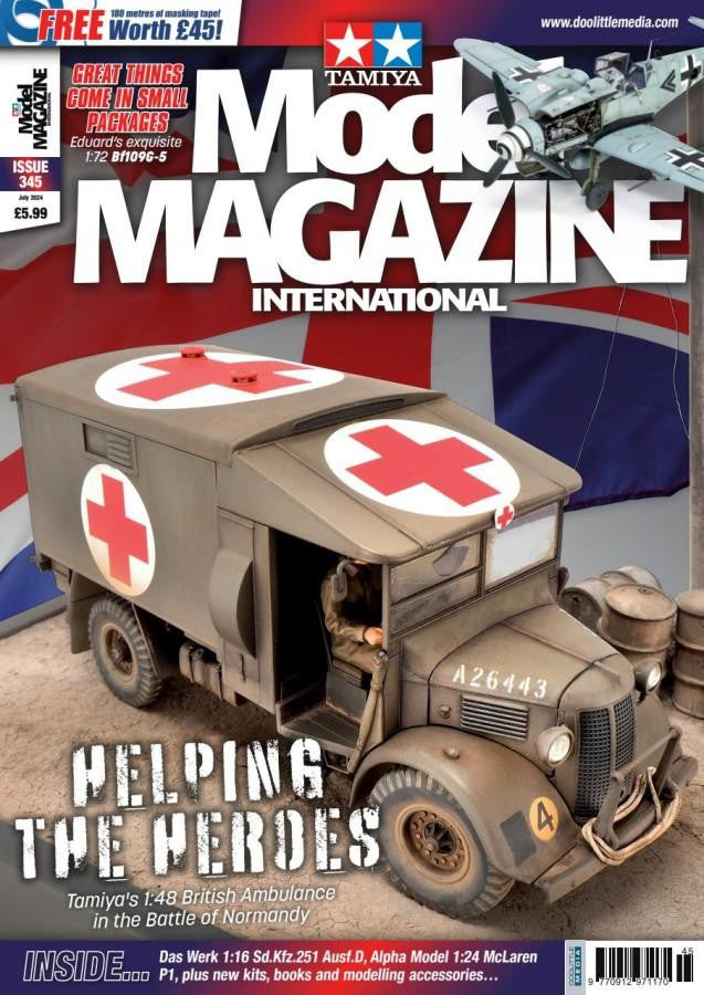 Doolittle Media Tamiya Model Magazine #345 July, 2024 