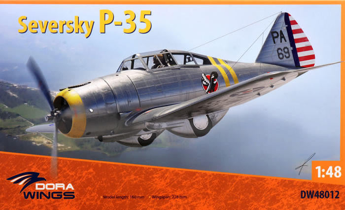 Dora Wings 1/48 Seversky P-35 48012 