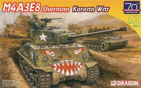 Dragon Models 1/72 M4A3E8 Sherman Korean War 7570