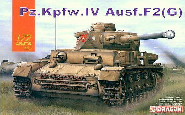 Dragon Models 1/72 Panzer IV AusfF2G 7549