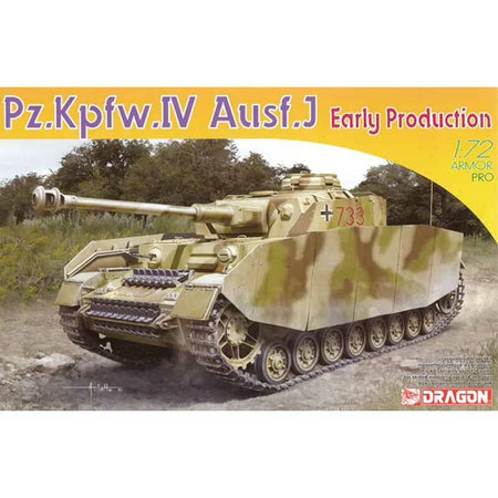 Dragon Models 1/72 Panzer IV AusfJ Early 7409