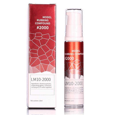 DSPIAE LM10-2000 liquid model rubbing compound, grade #2000, box and bottle