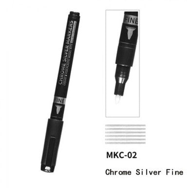 Chrome Silver Marker Fine MKC02