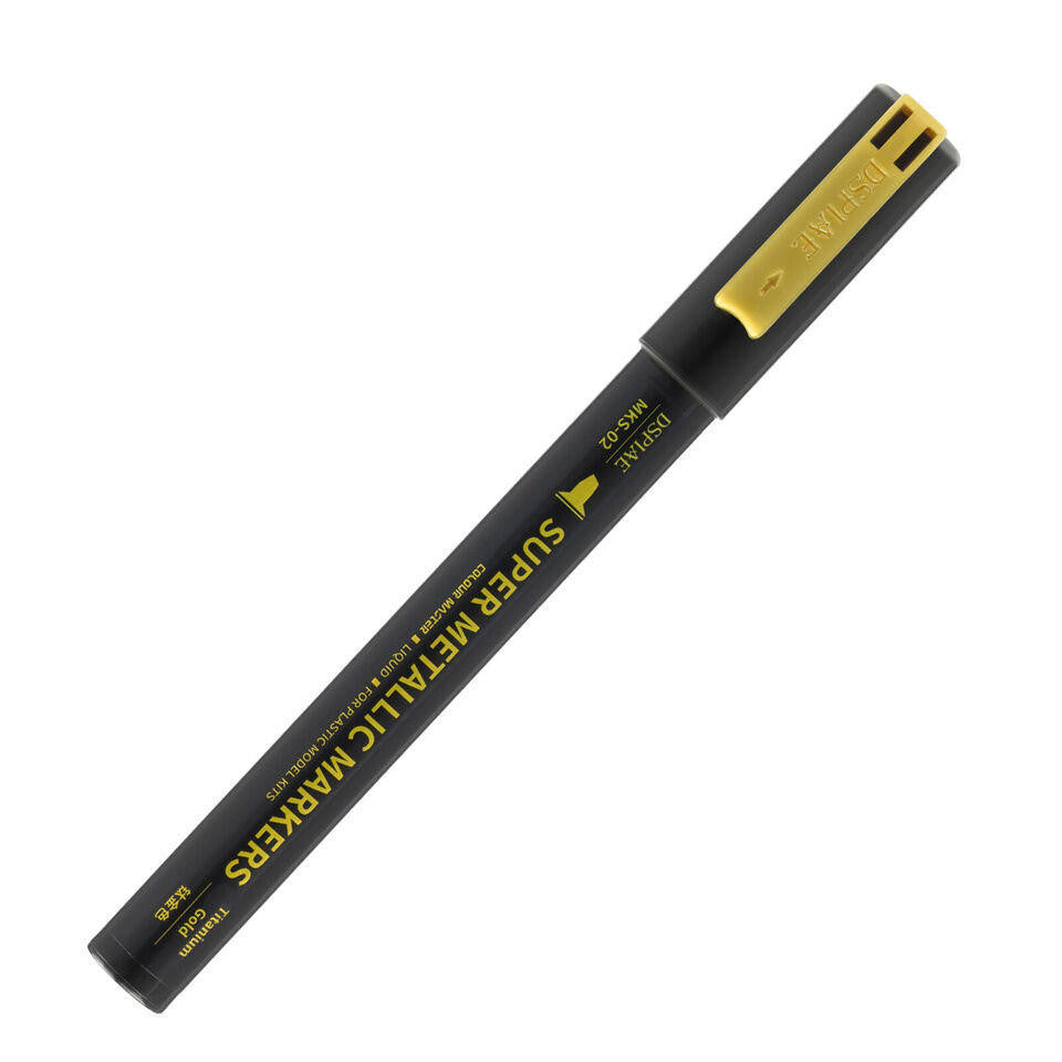 DSPIAE Tools Color Marker Super Metallic Titanium Gold MKS02 