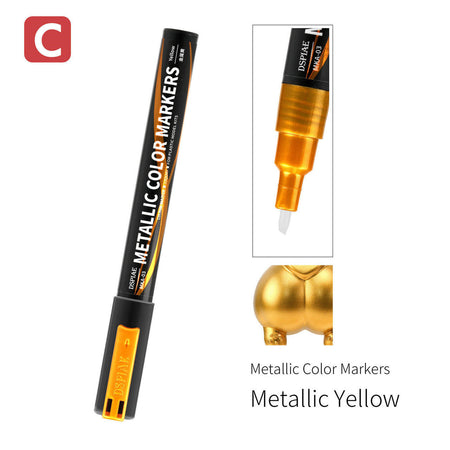 DSPIAE Tools Color Marker Super Metallic Yellow MKA03 