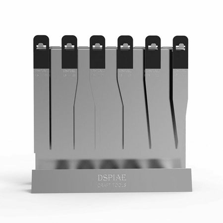 DSPIAE Tools File Set Stainless Steel w/Rack